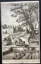 Wenceslaus Hollar (1607-1677) - The Dog and the Shadow from