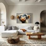 John Joseb schilderij grappige koe,stier, Schotse Hooglander, Huis en Inrichting, Oorspronkelijke maker, Verzenden, Nieuw, Schilderij