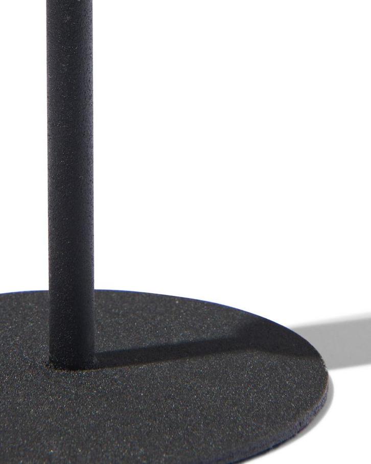 HEMA Kandelaar - 15.5 cm - zwart van €7.69 voor €3 sale, Huis en Inrichting, Woonaccessoires | Kandelaars en Kaarsen, Nieuw, Verzenden