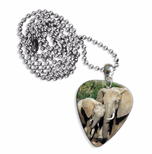 Plectrum ketting of sleutelhanger van een Olifant, Verzamelen, Overige Verzamelen, Nieuw, Ophalen of Verzenden