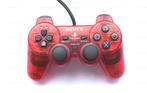 PS2 Controller Dualshock 2 -  Transparant Rood - Sony, Spelcomputers en Games, Spelcomputers | Sony PlayStation Consoles | Accessoires