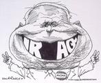 Pentekening Amerika - Mccain tanden (lijst optie), Verzenden