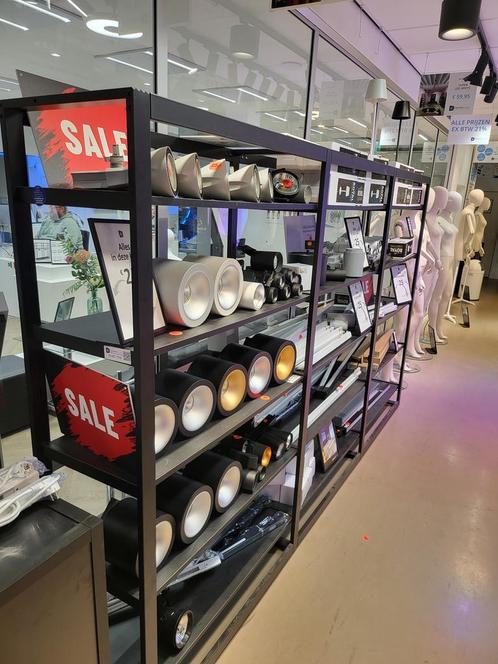 gebruikte winkel verlichting ledspots 3fase railverlichting, Zakelijke goederen, Kantoor en Winkelinrichting | Winkel en Inventaris