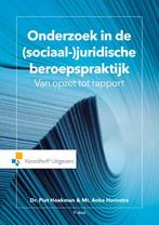 Onderzoek in de (sociaal-) juridische beroepspraktijk / Vast, Boeken, Verzenden, Zo goed als nieuw, Piet Hoekman