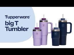Tupperware Big Tumbler Lila of Blauw 1,1ltr of 630ml, Huis en Inrichting, Keuken | Tupperware, Blauw, Paars, Nieuw, Beker of Kan