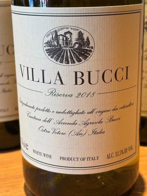 2018 Villa Bucci Verdicchio dei Castelli di Jesi - Marche, Verzamelen, Wijnen