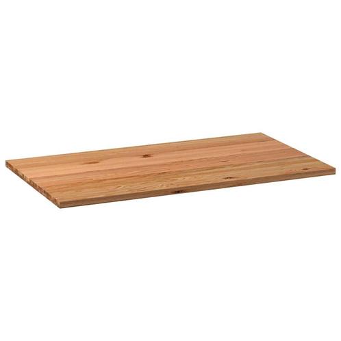 vidaXL Tafelblad rechthoekig 180x90x4 cm massief eikenhout, Huis en Inrichting, Tafels | Eettafels, Nieuw, Verzenden