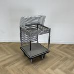 multifunctionele magazijnkar met 2 zwenkwielen, grijs, Ophalen of Verzenden