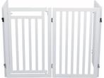 Trixie - Hondenhek Met Deur - Wit - 60-160X81 cm, Verzenden, Nieuw