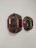 Wandlamp - Een paar plafondlampen in Granada-stijl. -