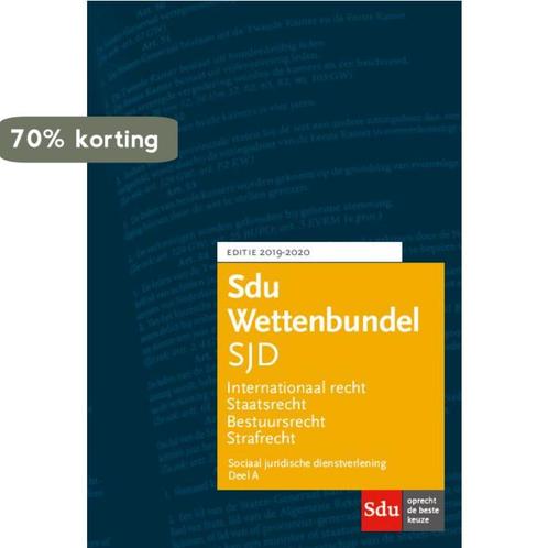 Sdu Wettenbundel Sociaal Juridische Dienstverlening, Boeken, Wetenschap, Gelezen, Verzenden