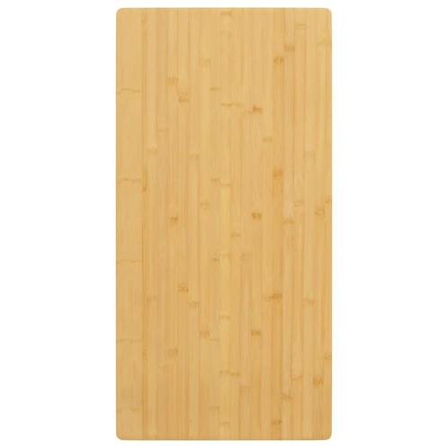 vidaXL Tafelblad 50x100x2,5 cm bamboe, Huis en Inrichting, Tafels | Eettafels, Nieuw, Verzenden