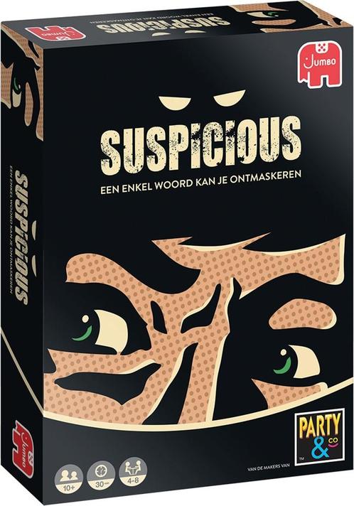 Party & Co - Suspicious Kaartspel | Jumbo -, Hobby en Vrije tijd, Gezelschapsspellen | Bordspellen, Nieuw, Verzenden