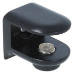 Plankdrager mini rond 21x26 mm zamak zwart, Ophalen of Verzenden, Nieuw