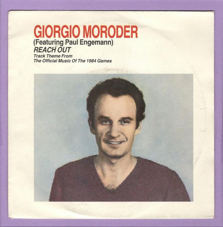 Giorgio Moroder, Paul Engemann – Reach Out / (Instrumental), Cd's en Dvd's, Vinyl Singles, Ophalen of Verzenden