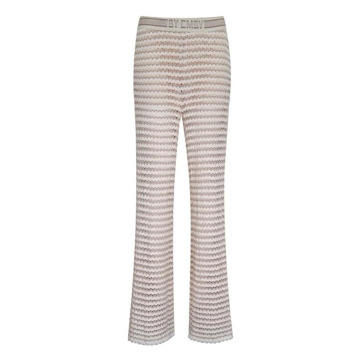 Cambio • beige gehaakte broek • 36, Kleding | Dames, Broeken en Pantalons, Beige, Nieuw, Maat 36 (S), Verzenden
