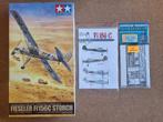 Tamiya 61100 Fieseler Fi 156C Storch 1:48 + 2 opties, Verzenden, Nieuw