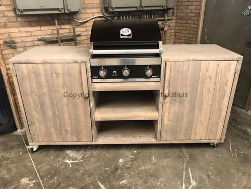 Buitenkeuken Basic incl. Grandhall Premium G4 BBQ - 150 x 70, Tuin en Terras, Buitenkeukens, Nieuw, Ophalen of Verzenden