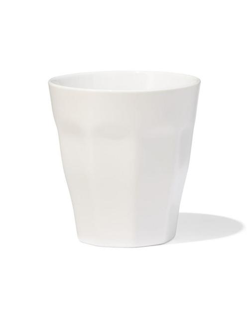 HEMA Mok 250ml Mirabeau aardewerk mat wit, Huis en Inrichting, Keuken | Servies, Nieuw, Verzenden