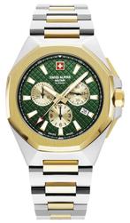 Swiss Alpine Military 7005.9144 Typhoon horloge 42 mm, Overige merken, Staal, Staal, Verzenden