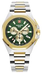 Swiss Alpine Military 7005.9144 Typhoon horloge 42 mm, Nieuw, Overige merken, Staal, Staal