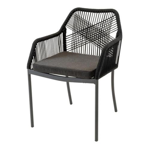 Akita stapelstoel - zwart, Huis en Inrichting, Stoelen, Zwart, Nieuw, Ophalen of Verzenden