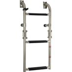 Opvouwbare Zwemtrap Rvs 3 Treden 60x26cm, Watersport en Boten, Ophalen of Verzenden, Nieuw