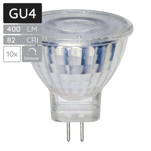 SPL GU4 LED Lamp 4.4W Dimbaar - Warm Wit - 345lm - Led Spot, Huis en Inrichting, Lampen | Losse lampen, Nieuw, Verzenden