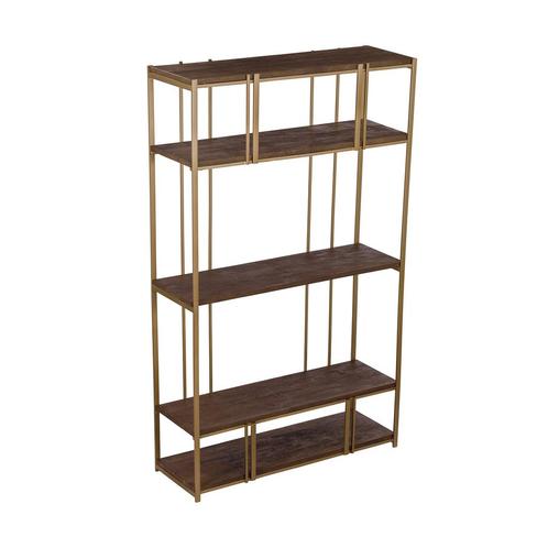 *WOONWINKEL* Tower Living Belvedere Gouden Stellingkast Met, Huis en Inrichting, Kasten | Boekenkasten, Nieuw, Verzenden