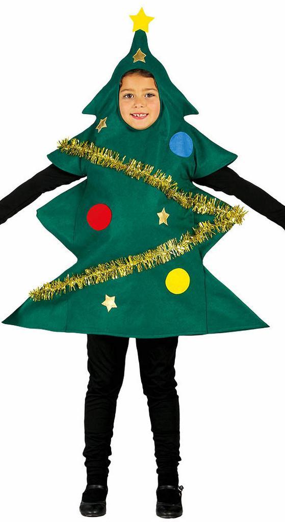 Kerstboom Pak Kind, Kinderen en Baby's, Carnavalskleding en Verkleedspullen, Nieuw, Verzenden