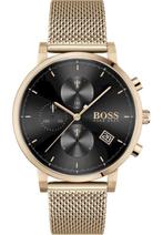 BOSS HB1513808 INTEGRITY - Polshorloge - Staal - Rosékleurig, Sieraden, Tassen en Uiterlijk, Horloges | Heren, Nieuw, Verzenden