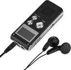 A&K Voice Recorder 8GB - Digitale spraakrecorder - Dictafoon, Nieuw, Ophalen of Verzenden