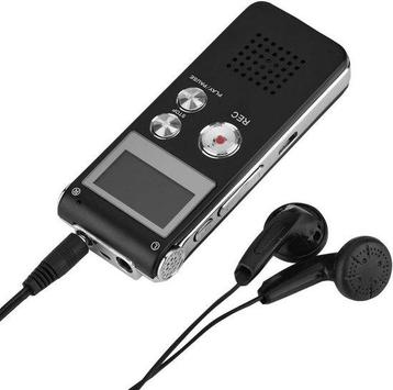 A&K Voice Recorder 8GB - Digitale spraakrecorder - Dictafoon