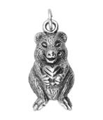 Zilveren Wallaby - kleine kangoeroe kettinghanger, Sieraden, Tassen en Uiterlijk, Verzenden, Nieuw
