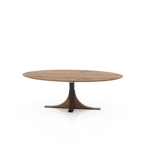 Model Romte exclusieve ovale noten tafel | Webwinkel, Huis en Inrichting, Tafels | Eettafels, 100 tot 150 cm, 200 cm of meer, Ovaal