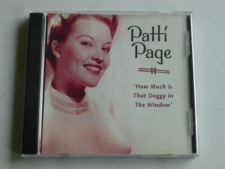 Patti Page - How much is that doggie in the window, Cd's en Dvd's, Cd's | Jazz en Blues, Zo goed als nieuw, Verzenden