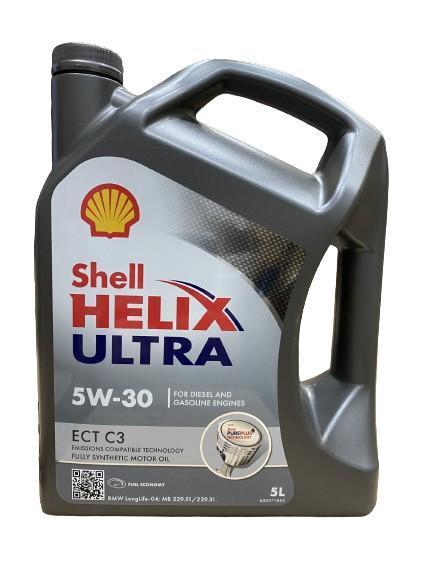 Shell Helix Ultra ECT C3 5W-30 5L, Motoren, Accessoires | Onderhoudsmiddelen, Verzenden