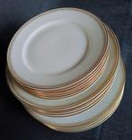 Haviland- Bavaria - Tafelservies (18) - Bordo oro - Goud,