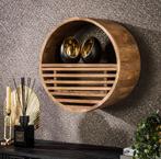 Rond wandschap Danique Ø50, Huis en Inrichting, Woonaccessoires | Wandplanken en Boekenplanken, Verzenden, Nieuw