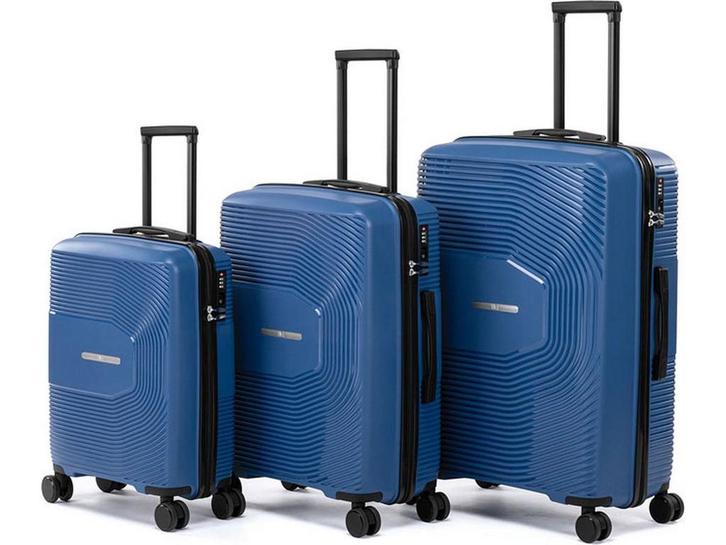 Milanoro Kofferset - 3-delig - Lichtgewicht Polypropyleen, Sieraden, Tassen en Uiterlijk, Koffers, Nieuw, Verzenden