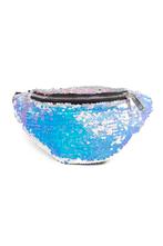 Pailletten Heuptas Iridescent Parelmoer Zilver Pailletten Fa, Sieraden, Tassen en Uiterlijk, Tassen | Damestassen, Ophalen of Verzenden