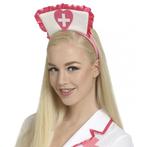 Roze carnaval verkleed tiara zuster verpleegster - Dokter/.., Nieuw, Ophalen of Verzenden