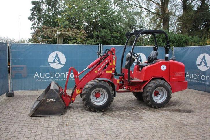 Veiling: Wiellader Schäffer 3350 Diesel 37kW 2012, Zakelijke goederen, Machines en Bouw | Kranen en Graafmachines, Wiellader of Shovel