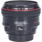 Tweedehands Canon EF 50mm f/1.2L USM CM2882, Ophalen of Verzenden, Gebruikt, Standaardlens