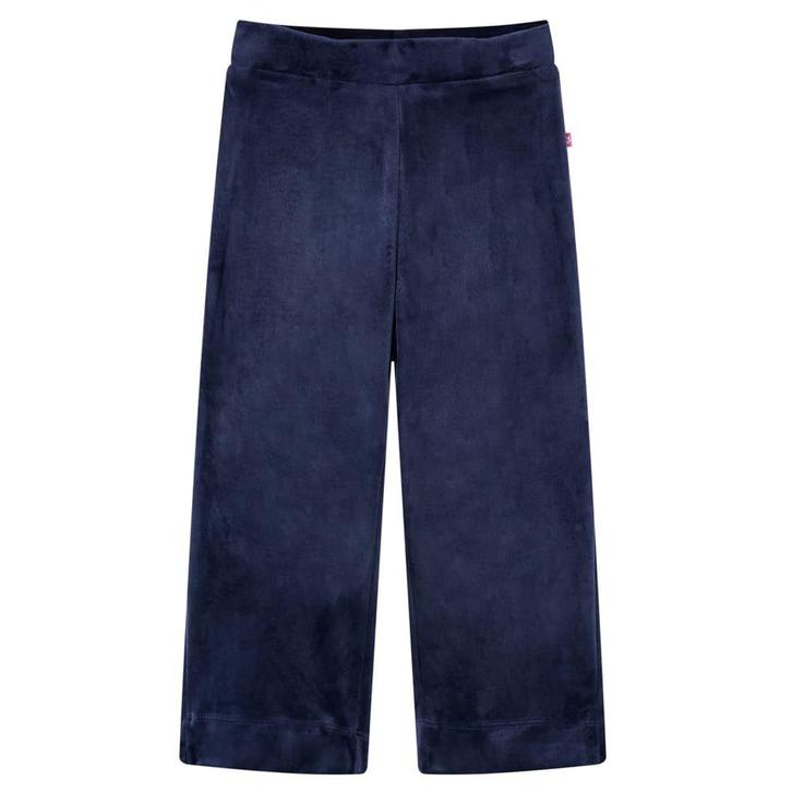 vidaXL Kinderbroek fluweel 128 donkerblauw, Kinderen en Baby's, Kinderkleding | Overige, Nieuw, Verzenden