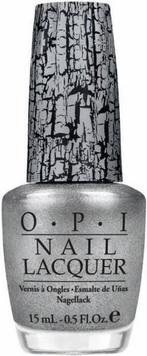 OPI NAIL LACQUER E62 SILVER SHATTER NAGELLAK POTJE 15 ML, Nieuw, Verzenden