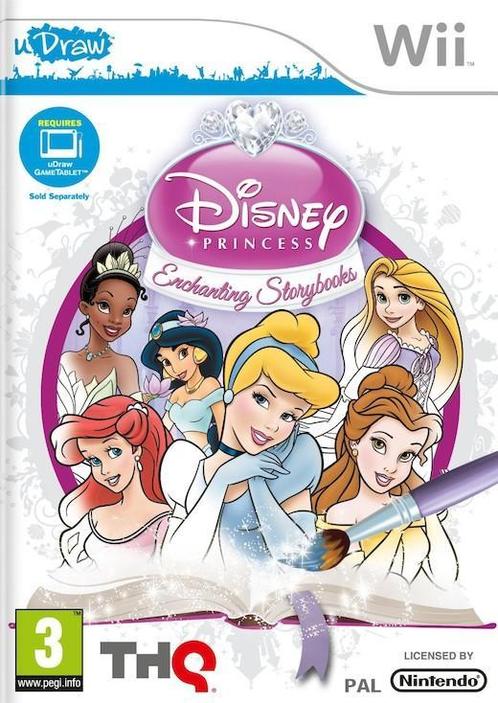 U Draw Disney Princess: Betoverende Verhalen Wii, Spelcomputers en Games, Games | Nintendo Wii, 1 speler, Zo goed als nieuw, Ophalen of Verzenden
