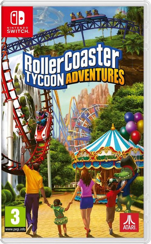 Switch RollerCoaster Tycoon Adventures, Spelcomputers en Games, Games | Nintendo Switch, Zo goed als nieuw, Verzenden