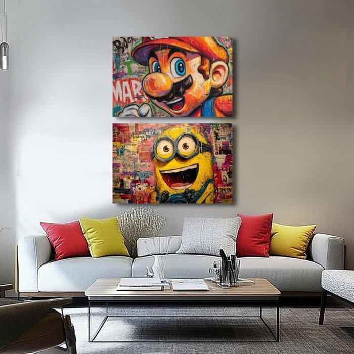 Canvas Fit - Alberto Ricardo - Mario & Luigi: Rebeldes del, Spelcomputers en Games, Spelcomputers | Overige Accessoires