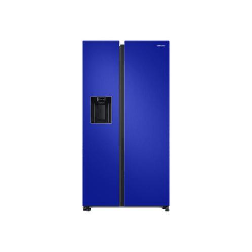 Samsung RS68A BLAUW Amerikaanse koelkast Vrijstaand F1949, Witgoed en Apparatuur, Koelkasten en IJskasten, Nieuw, 160 cm of meer